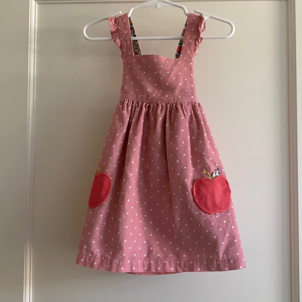 Boden Corduroy pink dress